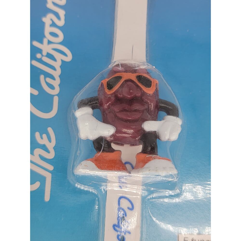 VINTAGE 1988 CALIFORNIA RAISINS Electronic LCD Quartz Watch - NELSONIC - RARE!